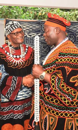 WITH THE FON OF MANKON